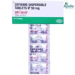 Zifi 50mg DT Tablets